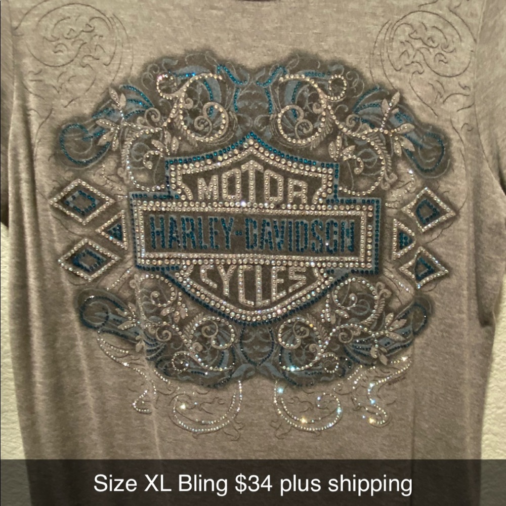 Harley Davidson Bling Shirt